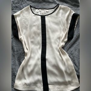 B & W Blouse
